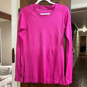 Chic Magenta Long Sleeve Women's Tee
